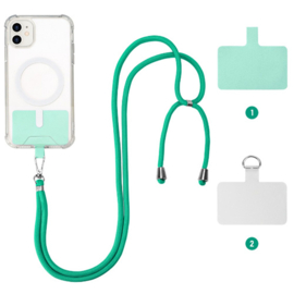 Universele Phone Koord Extra Sterk 6mm - Licht Groen