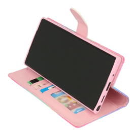 Book Case Geschikt voor iPhone 16e / iPhone 17e - Vlinders Printje - Ruimte voor 3 pasjes