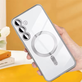 Magnetic Magsafe Lens Protection Case - Samsung A36 - Zilver