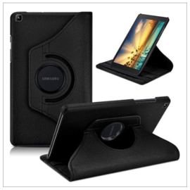Samsung Galaxy Tab A9+ - 360 Draaibaar Case - Zwart
