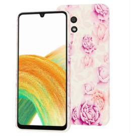 Back Cover - Bloemen Printje - Oppo A9 - Achterkantje