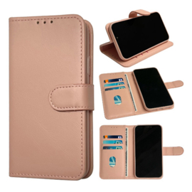 Samsung S24 Plus Fashion Bookcase - Zalm