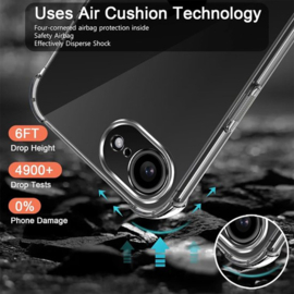 Back Cover - Anti Shock - Transparant voor iPhone 16e