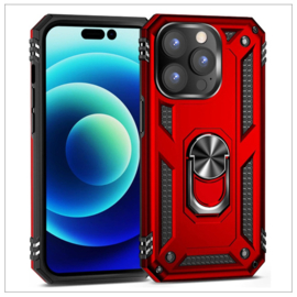 Samsung A25 (5G) Kickstand Ring Armor - Rood
