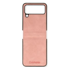 Casemania Luxe Wallet Case - Samsung Z Flip 6 - Roze