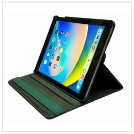 Casemania Luxe Suede Draaibaar Case -  iPad Air - Groen