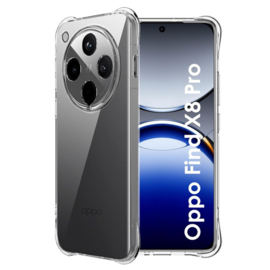 Oppo Find X8 Pro 5G - HQ Silicone Case - Transparant