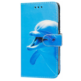 Samsung A13 (5G) - Bookcase Print - Dolphijn