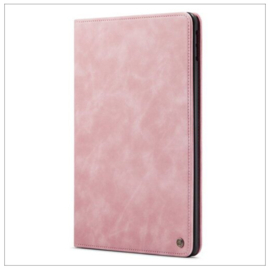 CaseMania Suede SlimTablet Case - Samsung Tab A9+ - Roze