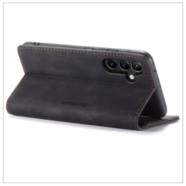 CaseMania Slim Bookcase iPhone 7 Plus / 8 Plus Zwart