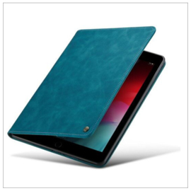 CaseMania Suede SlimTablet Case - iPad Air/iPad 9.7 2017/2018 - Groen