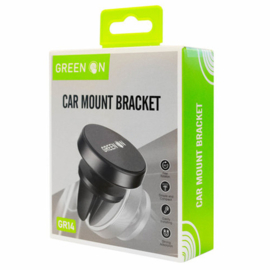 Green ON Round Ventilatierooster Magneet Telefoonhouder