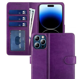 Lavann Leather Book Case 2 in 1 - Samsung A16 - Paars