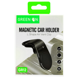 Green ON Curvy Ventilatierooster Magneet Telefoonhouder