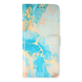Oppo A57 (4G) - Bookcase Print - Marmer Printje