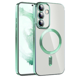 Magnetic Magsafe Lens Protection Case - Samsung A55 - Groen