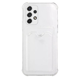 Samsung A53 5G - Back Cover - Anti Shock - Transparant met Pashouder