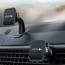 Green ON Dashboard en Ventilatierooster  Telefoonhouder