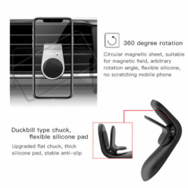 Green ON Curvy Ventilatierooster Magneet Telefoonhouder