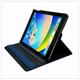 Casemania Luxe Suede Draaibaar Case - iPad 10.9 inch 10de generatie - Blauw