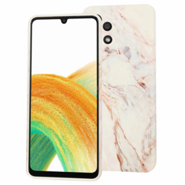 Back Cover - Marmer Printje - Oppo A5 - Achterkantje