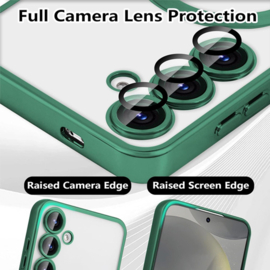 Magnetic Magsafe Lens Protection Case - Samsung A55 - Groen