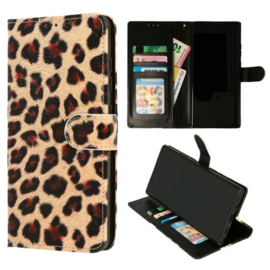 iPhone 17 Air - Bookcase - Tijger Printje - Ruimte voor 3 pasjes - Met Pashouder en Standaardfunctie