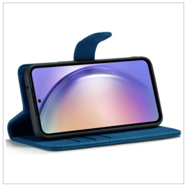 CaseMania 2 in 1 Magnetic Case Samsung S23 Donker Blauw