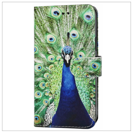 iPhone 11 - Bookcase Print - Peacock Galaxy