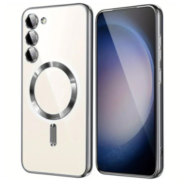 Magnetic Magsafe Lens Protection Case - Samsung A56 - Zilver