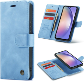 CaseMania 2 in 1 Magnetic Case iPhone 13 Pro Licht Blauw