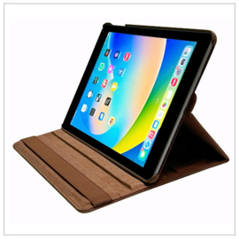 Casemania Luxe Suede Draaibaar Case - iPad Pro 12.9 (2015/2017) - Bruin
