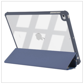 Printed Silicone Smart Cover Samsung Galaxy Tab A9+ - Marmer Bloemen