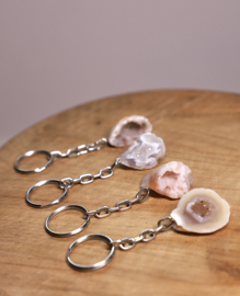 Agaat sleutelhanger.