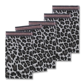 Set 5x Foliezakjes | Luipaardprint (15x23,5cm)