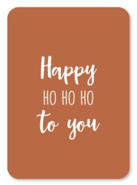 Kaart | Happy Ho Ho Ho to you