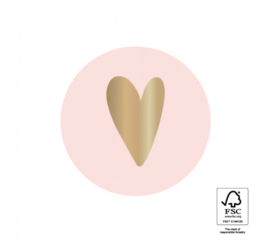 Sticker | Heart | pastel pink