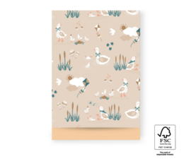 Cadeauzakje | Baby Goose - Peach