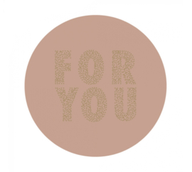 Sticker | For you - pink