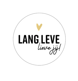 Sticker | Lang leve lieve jij!