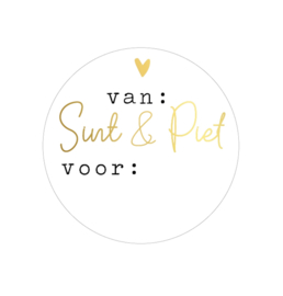 Sticker | Van Sint en Piet