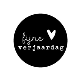 Sticker | fijne verjaardag