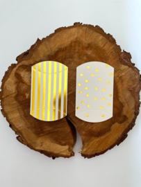 Cadeaudoosje goud | 2 stuks