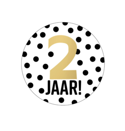 Sticker | 2 jaar