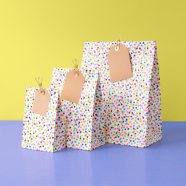 Blokbodemzak | Small confetti