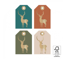 Label Multi | Reindeer gold