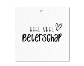 Label | Heel veel beterschap