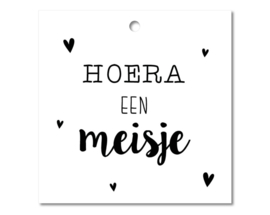 Label | Hoera een meisje