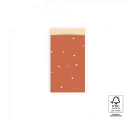 Little dot | faded red / pastel orange