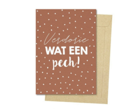 Kaart | Verdorie wat een pech!